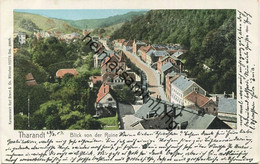 Tharandt - Blick Von Der Ruine - Verlag Karl Braun & Co München Gel. 1907 - Tharandt