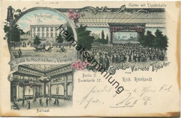 Berlin-Kreuzberg - Variete Theater - Hasenheide 57 - Besitzer Rich. Reinhardt - Verlag C. Aug. Droesse Berlin Gel. 1910 - Kreuzberg