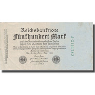 Billet, Allemagne, 500 Mark, 1922, 1922-07-07, KM:74b, TB+ - 500 Mark