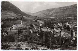 CPA     48      CHANAC      -     VUE AERIENNE COTE DE L EGLISE - Chanac