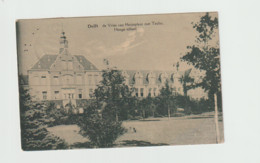 (A385) Delft De Vries Van Heijstplein Met Techn. Hooge School Uit 1930 Gelopen - Delft