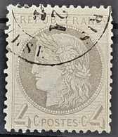 FRANCE 1872 - Canceled - YT 52a - 4c - 1871-1875 Cérès