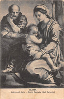 10911 "ROMA-ANDREA DEL SARTO-SACRA FAMIGLIA-GALL. BARBERINI"PUBBLICITA' RESTAURANT DE TOELAST VERA FOTO-CART NON SPED - Musei