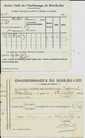 BOIS Du LUC -   Société Civile  Des Charbonnages  Du Bois Du Luc ( Clinique )   1909 - Other & Unclassified