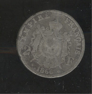 Fausse 2 Francs France 1866 - Exonumia - Abarten Und Kuriositäten