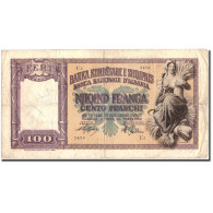 Billet, Albania, 100 Franga, Undated (1940), KM:8, TB - Albania