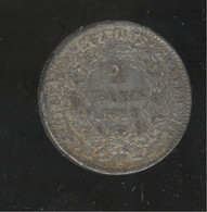 Fausse 2 Francs France 1889 - Exonumia - Errors & Oddities