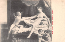 10930 "ROMA-GALLERIA BORGHESE-DANAE DEL CORREGGIO" VERA FOTO-CART NON SPED - Musées