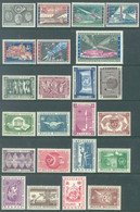 BELGIUM - 1958 - MNH/***- LUXE - YEAR COMPLETE - COB 1046-1089 PA30-35 - Lot 22936 - QUOTATION 432.25 EUR - Annate Complete