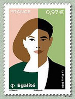 YVERT N°5426  ISSU BLOC TERRE DES HOMMES - Unused Stamps