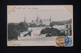 DANEMARK - Affranchissement De Copenhague Sur Carte Postale En 1904 Pour Paris - L 80844 - Storia Postale