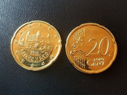 SLOVAQUIE 2009 - 20 CENTIMES D'EURO - PLAQUÉ OR - VERGOLDET - Slowakei