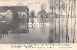 De Overstromingen In België 1906 Zicht Te Kastel -  Moerzeke - Hamme