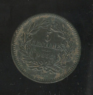 5 Centimes Luxembourg 1855 TTB++ - Luxemburg