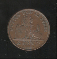 2 Centimes Belgique / Belgium 1905 "Leoplod II Roi Des Belges" TB+ - 2 Cents