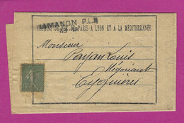 BOUCHES DU RHONE LAMANON PLM 1920 - 1877-1920: Semi Modern Period