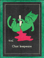 Siné "Chat Kespeare" Shakespeare Sang Couteau 2scans 1960 - Sine