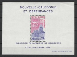 NOUVELLE CALEDONIE BLOC ET FEUILLET 1984 YT N° BF 6 ** - Blokken & Velletjes