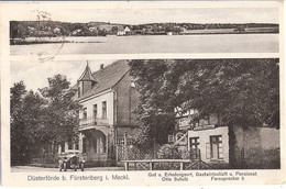 DÜSTERFÖRDE Bei Fürstenberg Gasthaus Pensionat Excelsior Oldtimer Werbung Continental 10.5.1929 Gelaufen - Fuerstenberg