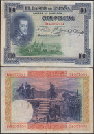 SPAIN - 100 Pesetas 1925 (1936) Republic Issue P# 69c - Edelweiss Coins - Otros & Sin Clasificación