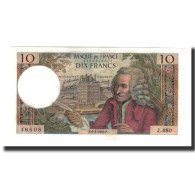 France, 10 Francs, 1969-03-06, NEUF, Fayette:62.37, KM:147c - 10 F 1963-1973 ''Voltaire''