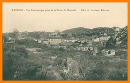 BARJOLS - Vue Panoramique Prise De La Route De Marseille - Edit. G. CONSTANS - Barjols
