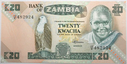 Zambie - 20 Kwacha - 1986 - PICK 27e - NEUF - Zambia