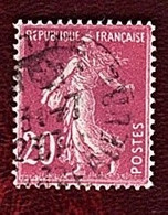 N°190 Semeuse Au Sol Oblit. LUXE - Used Stamps