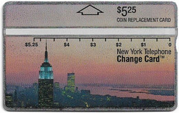 USA (Nynex N Y) - Skyline Black Letters - 212A, 1992, L&G, 43.659ex, Mint - [1] Holographic Cards (Landis & Gyr)