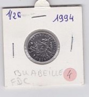 1/2 Franc 1994  BU Abeille SPL - G. 50 Centimes
