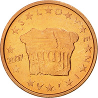 Slovénie, 2 Euro Cent, 2007, SPL, Copper Plated Steel, KM:69 - Slovenia