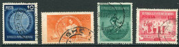 ROMANIA 1952 Student Congress Used.  Michel 1404-07 - Used Stamps