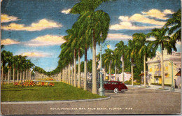 Florida Palm Beach Royal Poinciana Way 1950 - Palm Beach