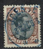 1918   King Christian X   -YT 107 - Unificato 107 - MI 100 - - Used Stamps