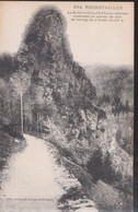 Rochetaillée - La Roche Corbière Et Le Chemin Supérieur Conduisant Au Sommet Du Mur Du Barrage Du "Gouffre D'Enfer" - Rochetaillee