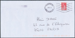 France - Timbre Adhésif YT A175 Seul Sur Lettre Oblitération NEC NANTES - Lettres & Documents