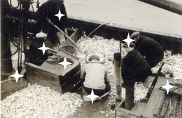 1 Repro Foto's Visserij. Sprot Of Haringvisserij Jaren 30 Te Oostende - Ostende (Doos 25) - Bateaux