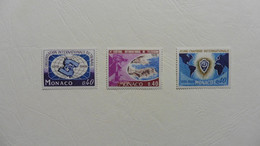 Europe > Monaco > 3 Timbres Neufs - Collections, Lots & Séries