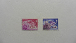 Europe > Monaco >  2  Timbres Neufs - Collections, Lots & Séries