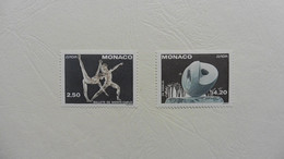 Europe > Monaco >  2  Timbres Neufs - Collections, Lots & Séries