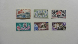 Europe > Monaco >  6  Timbres Neufs - Collections, Lots & Séries