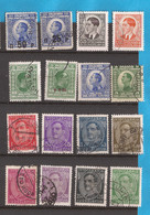 JU-KR---6  USED INTERESSANT  JUGOSLAVIA REGNO KINGDOM KLEINE POSTEN  USED - Collections, Lots & Series