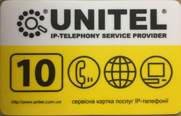 REMOTE : RMUT061B 10$ UNITEL Yellow USED - Ukraine