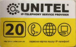 REMOTE : RMUT061C 20$ UNITEL Yellow USED - Ukraine