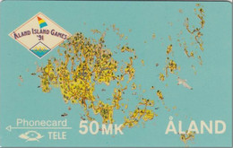 ALAND : ALA04 50 Map Of Aland (GPT 4FINB Ctrl) MINT - Aland