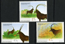 Angola 2003 MiNr. 1699 - 1701 Animals Giant Sable Antelope 3v  MNH** 8,50 € - Angola