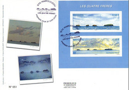 MAYOTTE 0228/29 Fdc Les Quatre Freres - Islas