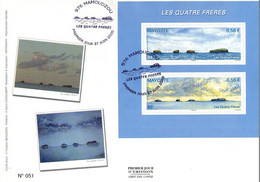 MAYOTTE 0228/29 Fdc Les Quatre Freres - Iles