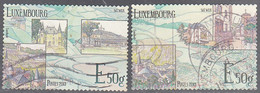 LUXEMBOURG   SCOTT NO 1365 A-B    USED   YEAR  2013 - Used Stamps