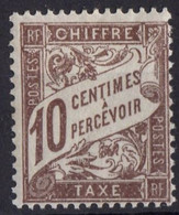 FRANCE TAXE N** 29 - 1859-1955 Mint/hinged
